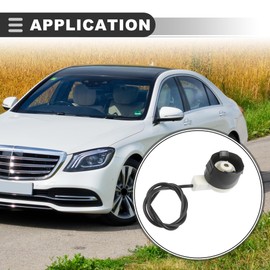 Motoforti Universal Brake Proportioning Valve Wire Sensor, 1.26"x0.87"x1.06", Plastic, Black White