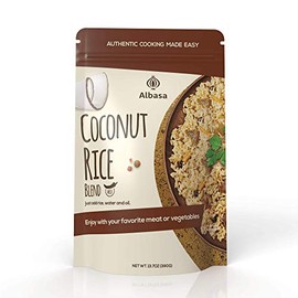 Coconut Rice Seasoning (Mild, 13.7oz) Real Coconut Milk, Seasoning and Spices