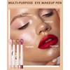 Cream Shimmer Eyeshadow Pen, Highly Pigmented Eyeshadow Pen, Mineral Waterproof