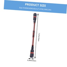 DOITOOL 12pcs Rotating Finger Pen Cool Gaming Pen for Boy Girl and Students Weighted Design for Fun Flipping Toy to Enhance Concentration and Coordination