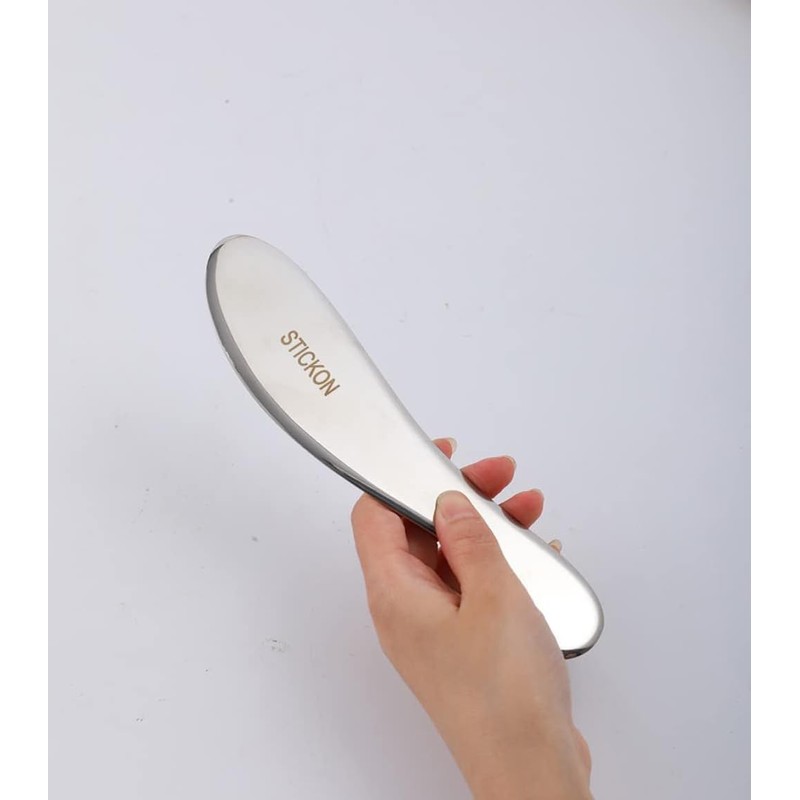 STICKON Medical Grade Stainless Steel Gua Sha Set 2pcs Scraping