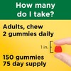 Nature Made Vitamin D3 5000 IU Per Serving Gummies Extra