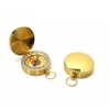 Vintage Brass Style Compass Pocket Army Military Retro Outdoor Hiking