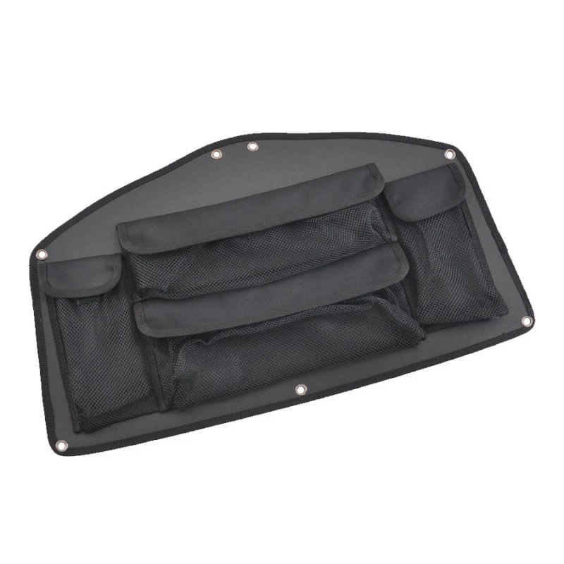 Trichtu Mount Moto Black Rear Trunk Lid Organizer Tool Bag