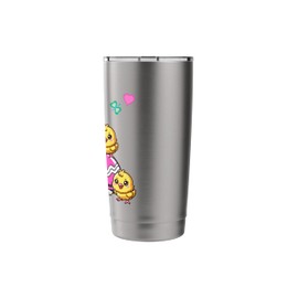 Easter Spring Chick Easter Eggs Flowers Children Child Baby Stainless Steel Insulated Tumbler