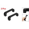 Sourcingmap 2 Pcs Cabinet Drawer D Shape Plastic Pull Handle