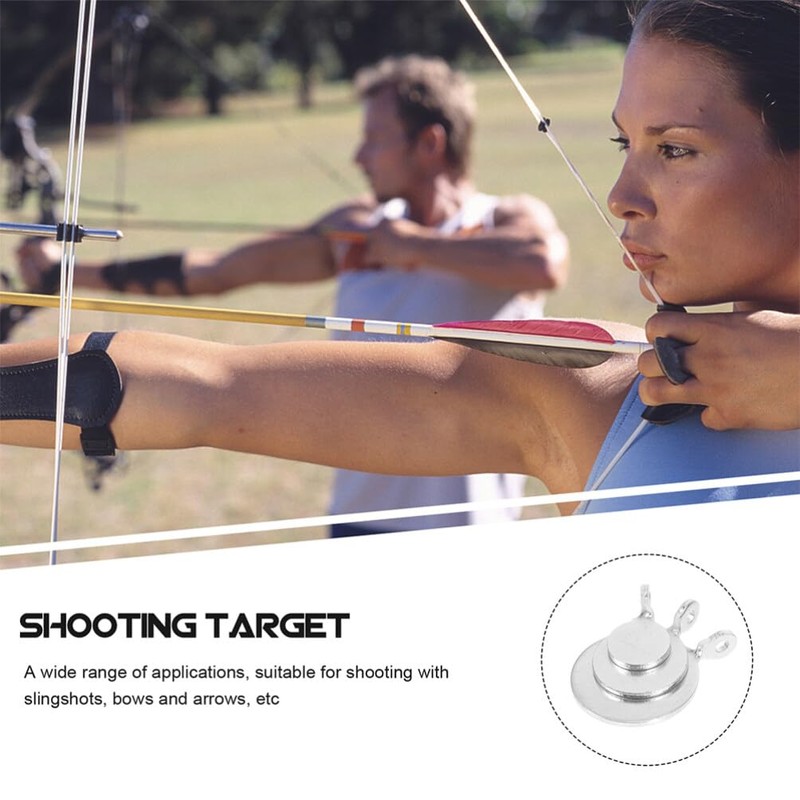 Sosoport 9pcs Manganese Steel Shooting Small Archery Training for Bows