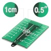 Magnetic Floor Laser Target Plate with Stand - Enhanced Visibility