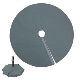 HLIWS 1 Pcs Umbrella Base Cover, Heavy Duty Patio Umbrella Base Covers, Round Oxford Umbrellas Stand Cover, for Weighted Patio Outdoor Garden Umbrellas Bases (Ø90cm)