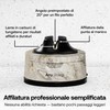 AnySharp Evo Affilacoltelli, Sicurezza Mani Libere, Potente Suzione PowerGrip, Affila