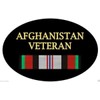 Afghanistan Veteran Bumper Sticker Tool Box Sticker Hard HAT Sticker