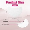 JJUNW 200 Pcs Eyeshadow Shields, Lint Free Eyeshadow Shield Gel