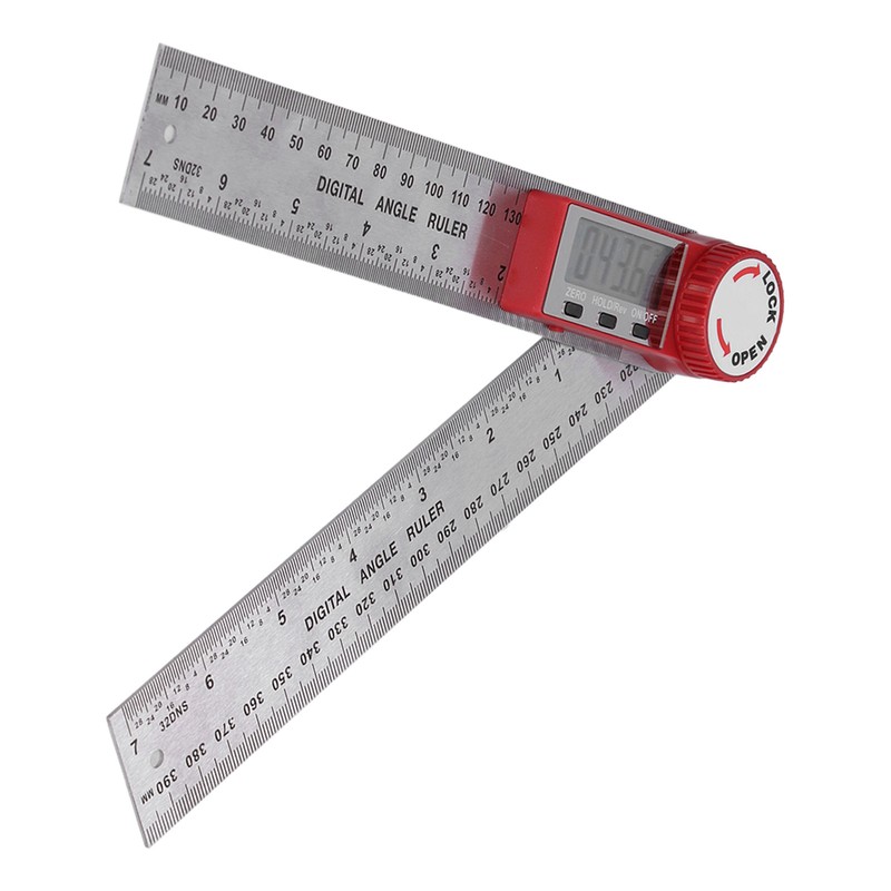 Angle Finder 360° Digital Display Durable Stainless Steel Portable Electronic