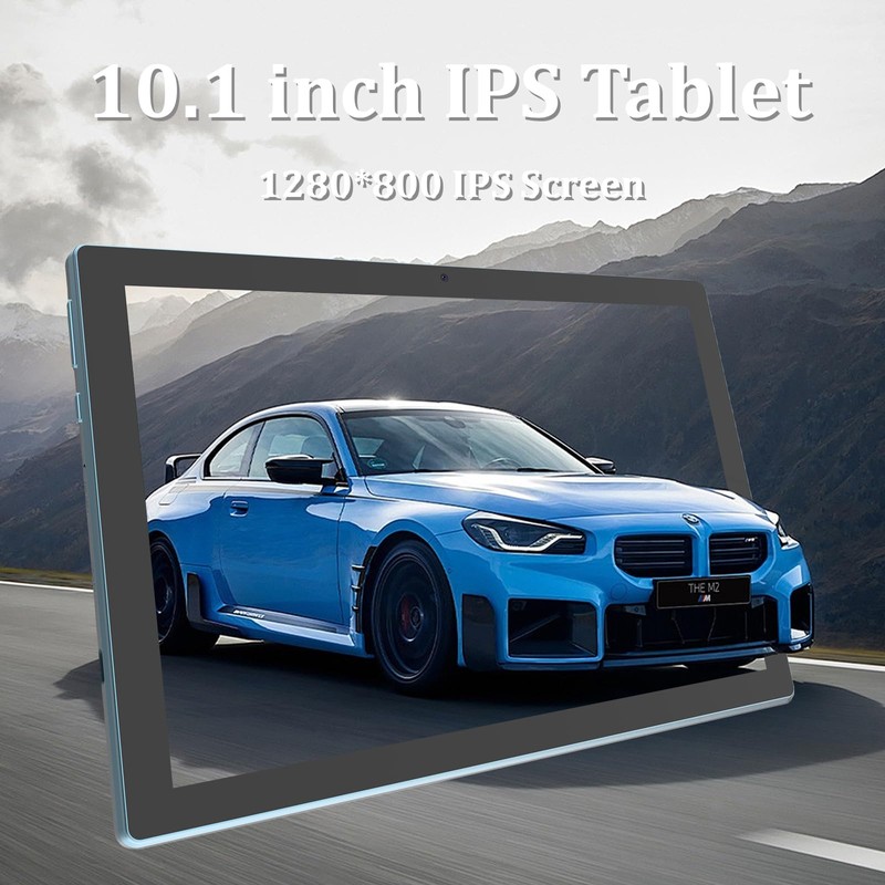 Android 14 Tablet, 10.1 inch 8GB RAM+64GB ROM/1TB(Max), 2 in