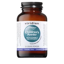 Viridian Synbiotic - Children`s Powder - with Vitamin C - 50g