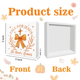 Thanksgiving Gifts, Christian Gifts, Thanksgiving Fall Decor, Religious Gifts for Women, Thanksgiving Wooden Box Sign, Fall Decorative, Thanksgiving Day Sign, Thanksgiving Decorations for Home