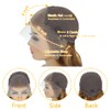 Loyom Highlight Ombre Lace Front Wig Human Hair Pre Plucked