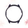 iplusmile Rhinestone Protective Case for Watch Hollow Out Design Lightweight