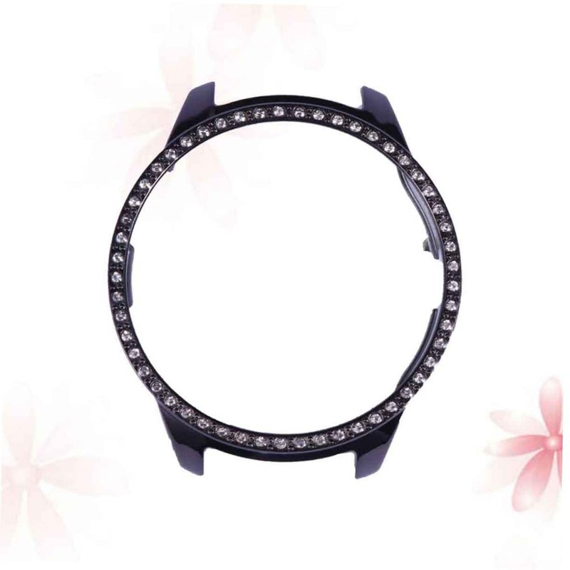 iplusmile Rhinestone Protective Case for Watch Hollow Out Design Lightweight