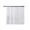 Utopia Alley Adjustable 72-Inch Double Shower Curtain Tension Rods -