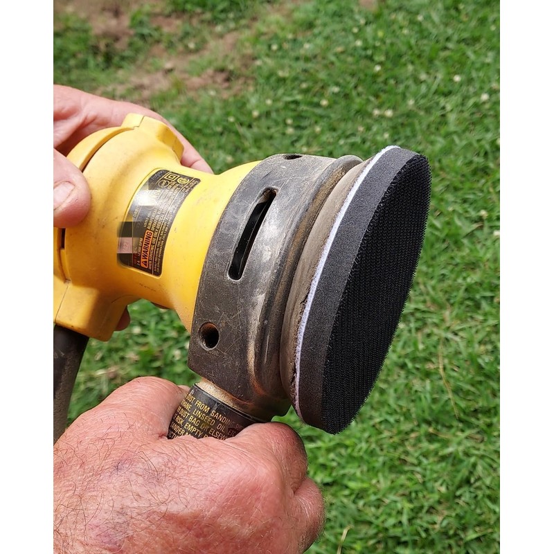 2 Pack 6 Inch Hook and Loop Soft Density Sponge