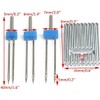 1 Set Twin Stretch Sewing Machine Needles for Brother, Singer