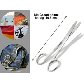 Stainless Steel Bandage/Paper/Plaster Scissors – Large Selection – 10.5 cm to 20 cm 10,5 cm
