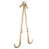 All-Grip / WS G70 15" J-Hook V-Bridle 24" WRECKER TOW