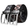 Loyaly Men's Reversible Belt, Business, Genuine Leather, Black, Gentleman, Stylish,