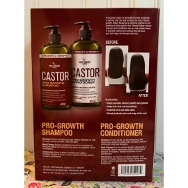 HAIR CHEMIST LIMITED CASTOR PRO GROWTH SHAMPOO & CONDITIONER 33.8 OZ