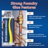 Strong Foundry Glue,Metal Repair Glue,High Temperature Resistant Casting Repair,Magic Welding