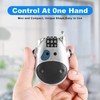 2Pcs Retractable Wire Combination Lock, 3 Digit Cod Anti-Theft Telescopic