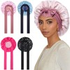 AWAYTR Satin Bonnet Silk Like Bonnets for Sleeping Sleep Cap