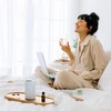 Airversa AN6 Aroma_Diffuser, Polypropylene, LED, White - Portable Waterless Essential