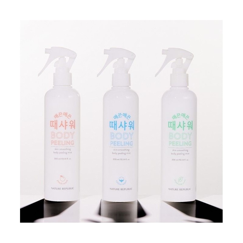 Nature Republic Smooth shower cotton NF0704 / 매끈매끈 때샤워 코튼