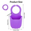 Minicoco Kitchen Sink Sponge Holder for Storing Cleaning Small Items