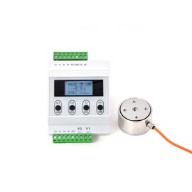 Mini Load Cell Sensor with Indicator Transmitter Amplifier Display,Test Compression Force Weight Pressure Sensor Range 20kg-2000kg (0-100KG with Amplifier)