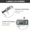 Digital Caliper Measuring Tool, 6 Inch Caliper Tool with Large