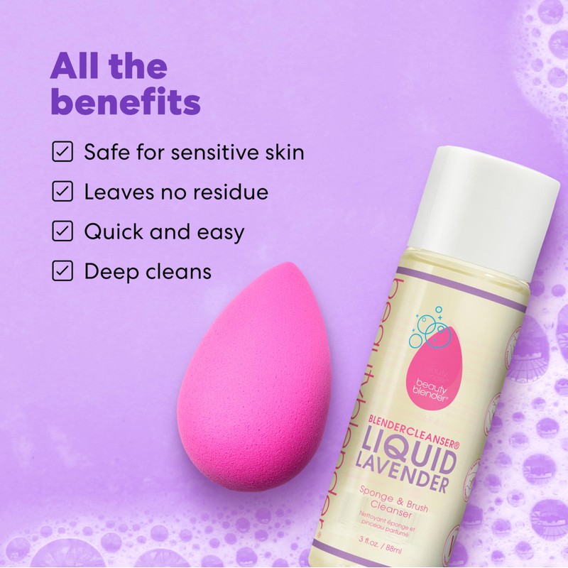 beautyblender® | Blendercleanser® Tool Wash | Lavender Purifying Liquid Soap