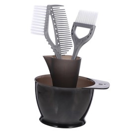 Beavorty 4pcs DIY Hair Coloring Set Hair Dye Kit Bowl Brush for Home Use Random Color