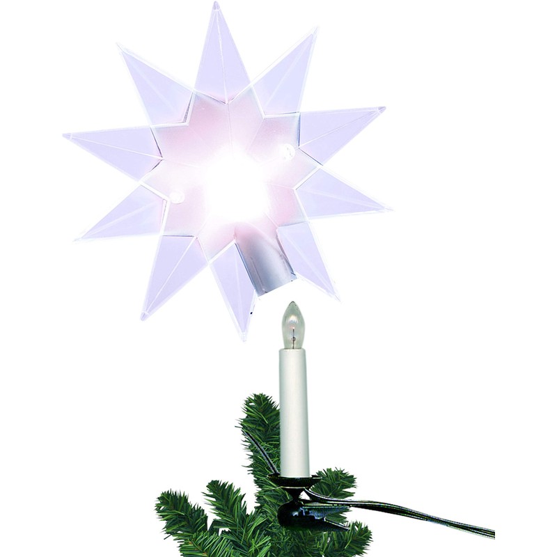 Best Season Topsy 10 Clear Plastic Tree Toppers 14 x