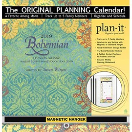 Bohemian 17-Month 2018-2019 Plan-It Plus Planner
