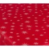 Diana Cowpe CHRISTMAS STAR TABLECLOTH *Red & Silver* TRADITIONAL XMAS