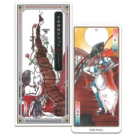 Tarot Cards Divination Japanese Mythology Tarot Land (Drawn by Yamamo Tonaoki (22 Large Arcana + 3 Alternative Cards)