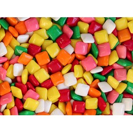 Bayside Candy Chiclets - Chewing Gum - Gumball Machine Refills - Bulk Candy (Assorted Chiclets, 3LB)