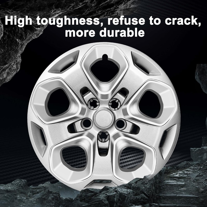 WEISIGAO Wheel Hubcaps Compatible with Ford Fusion 2010 2011 2012