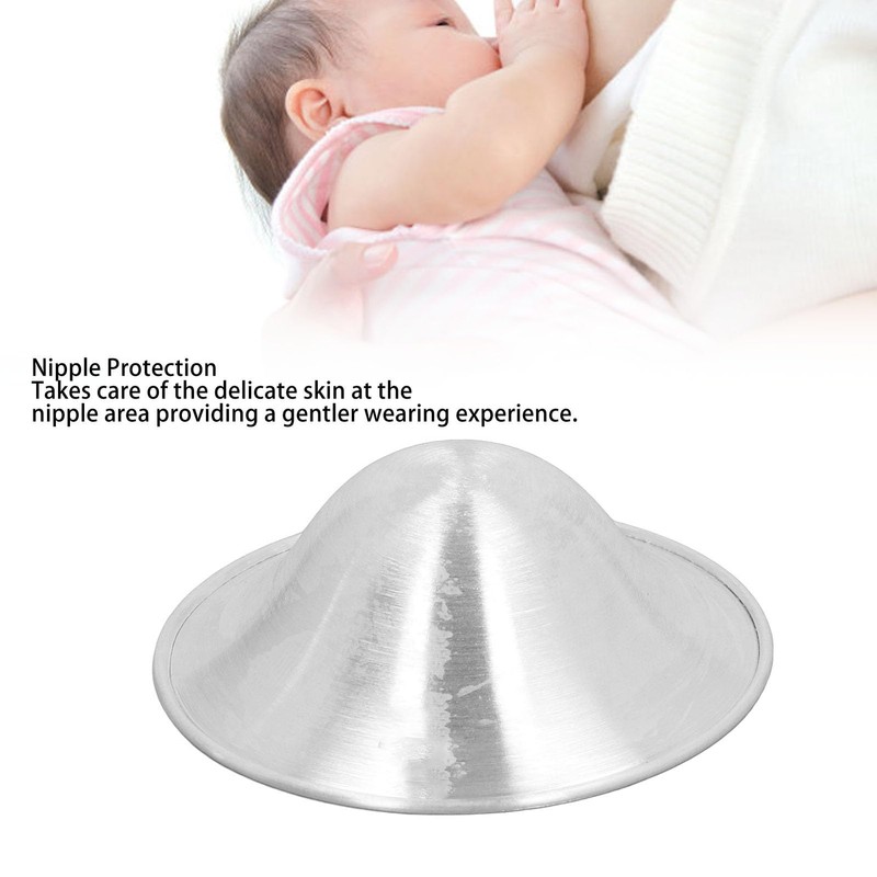 Silver Breastfeeding Cups, Silver Breastfeeding Cups for Newborns, Comfortable Protection