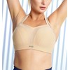 Panache Women's High Impact Underwire Sports Bra, Latte, 28HH