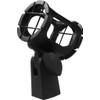 JTS MH 22 mic stand holder, black, 16 mm