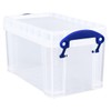 Really Useful Plastic Storage Box 2.1 Litre Clear